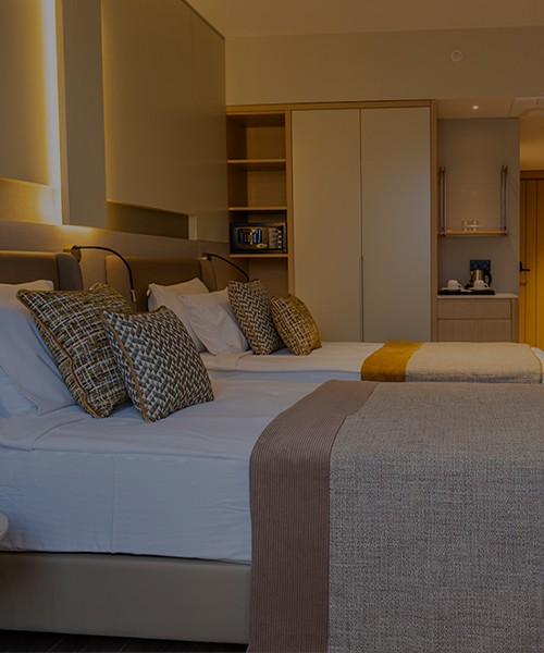 Manzaralı İki Yataklı Deluxe Twin Oda